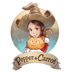 Pepper&Carrot web comics logo