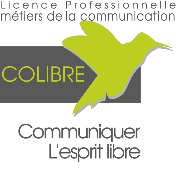 Logo licence pro CoLibre (Métiers de la communication)